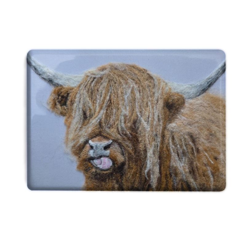 Highland cow magnet